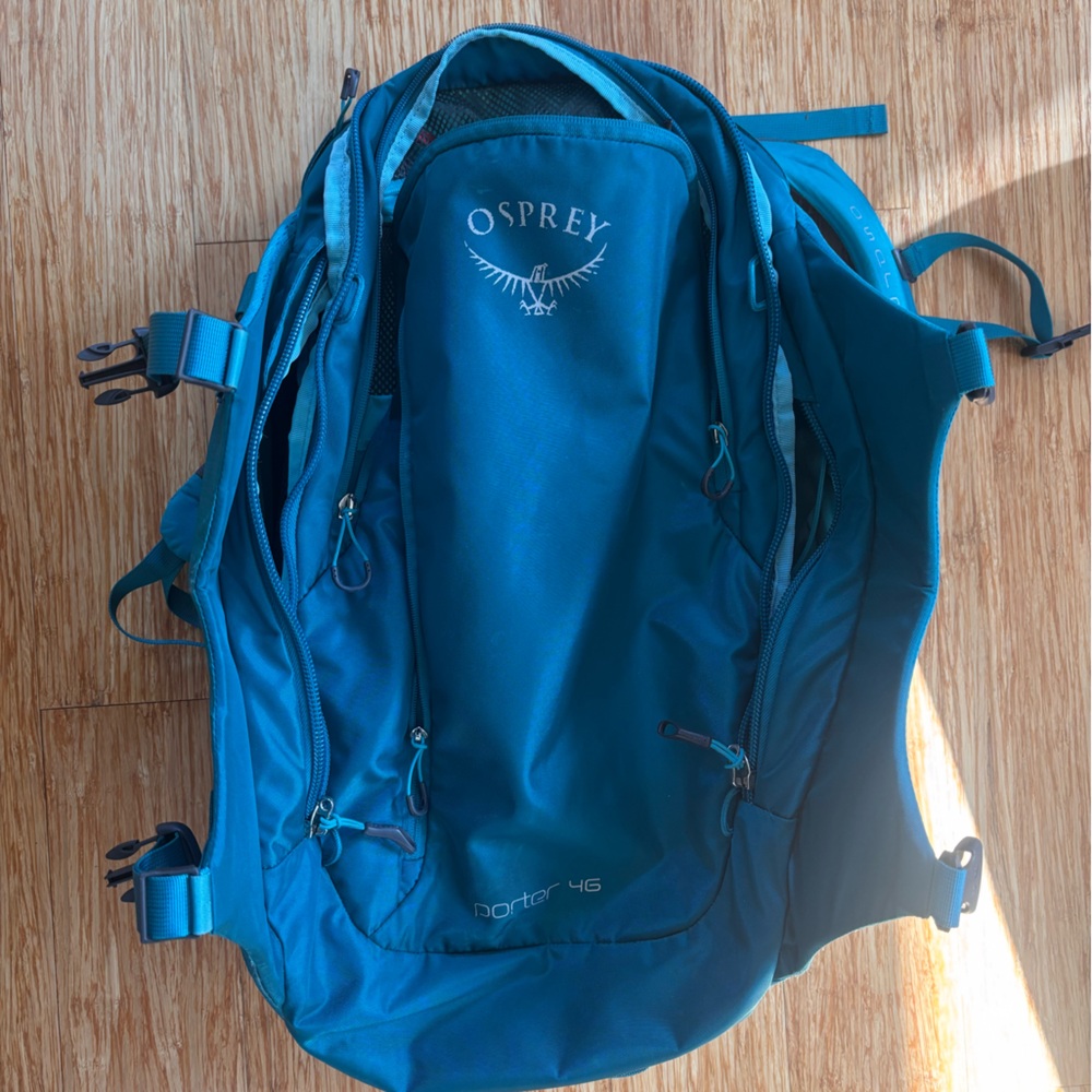 Osprey Porter 46 
Used four trips. In great shape!